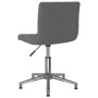 Swivel dining chairs 2 units dark gray velvet by vidaXL, dining chairs - Ref: Foro24-333798, Price: 84,54 €, Discount: %