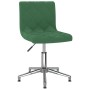 Swivel dining chairs 2 units dark green velvet by vidaXL, dining chairs - Ref: Foro24-333800, Price: 97,15 €, Discount: %