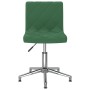 Swivel dining chairs 2 units dark green velvet by vidaXL, dining chairs - Ref: Foro24-333800, Price: 97,15 €, Discount: %