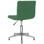 Swivel dining chairs 2 units dark green velvet by vidaXL, dining chairs - Ref: Foro24-333800, Price: 97,15 €, Discount: %