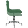 Swivel dining chairs 2 units dark green velvet by vidaXL, dining chairs - Ref: Foro24-333800, Price: 97,15 €, Discount: %