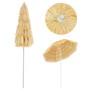 Natural Hawaii style beach umbrella 180 cm by vidaXL, Umbrellas - Ref: Foro24-44547, Price: 37,99 €, Discount: %