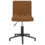 Swivel dining chairs 2 units brown velvet by vidaXL, dining chairs - Ref: Foro24-333817, Price: 78,01 €, Discount: %