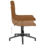 Swivel dining chairs 2 units brown velvet by vidaXL, dining chairs - Ref: Foro24-333817, Price: 78,01 €, Discount: %