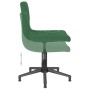 Swivel dining chairs 2 units dark green velvet by vidaXL, dining chairs - Ref: Foro24-333822, Price: 94,61 €, Discount: %