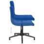 Swivel dining chairs 2 pcs blue velvet by vidaXL, dining chairs - Ref: Foro24-333823, Price: 82,62 €, Discount: %