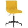 Swivel dining chairs 2 pcs mustard yellow velvet by vidaXL, dining chairs - Ref: Foro24-333826, Price: 94,61 €, Discount: %