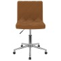 Swivel dining chairs 2 units brown velvet by vidaXL, dining chairs - Ref: Foro24-333839, Price: 95,55 €, Discount: %