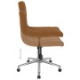 Swivel dining chairs 2 units brown velvet by vidaXL, dining chairs - Ref: Foro24-333839, Price: 95,55 €, Discount: %