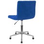 Sillas de comedor giratorias 2 uds terciopelo azul de vidaXL, Sillas de comedor - Ref: Foro24-333845, Precio: 95,87 €, Descue...