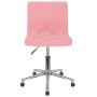 Sillas de comedor giratorias 2 unidades terciopelo rosa de vidaXL, Sillas de comedor - Ref: Foro24-333846, Precio: 122,08 €, ...