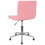 Sillas de comedor giratorias 2 unidades terciopelo rosa de vidaXL, Sillas de comedor - Ref: Foro24-333846, Precio: 122,08 €, ...