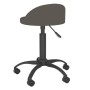 Swivel dining chairs 2 units dark gray velvet by vidaXL, dining chairs - Ref: Foro24-333644, Price: 67,99 €, Discount: %