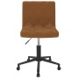 Swivel dining chairs 2 units brown velvet by vidaXL, dining chairs - Ref: Foro24-333861, Price: 78,99 €, Discount: %