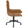 Swivel dining chairs 2 units brown velvet by vidaXL, dining chairs - Ref: Foro24-333861, Price: 78,99 €, Discount: %