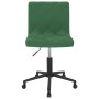 Swivel dining chairs 2 units dark green velvet by vidaXL, dining chairs - Ref: Foro24-333866, Price: 78,12 €, Discount: %