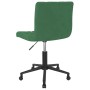 Swivel dining chairs 2 units dark green velvet by vidaXL, dining chairs - Ref: Foro24-333866, Price: 78,12 €, Discount: %