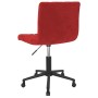 Swivel dining chairs 2 units red velvet by vidaXL, dining chairs - Ref: Foro24-333869, Price: 78,12 €, Discount: %