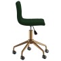 Swivel dining chairs 2 units dark green velvet by vidaXL, dining chairs - Ref: Foro24-333888, Price: 105,62 €, Discount: %