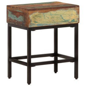 Recycled solid wood side table 40x30x51 cm by vidaXL, Side tables - Ref: Foro24-338473, Price: 53,47 €, Discount: %