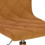 Swivel dining chairs 2 units brown velvet by vidaXL, dining chairs - Ref: Foro24-333905, Price: 108,99 €, Discount: %