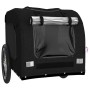 Haustier-Fahrradanhänger, Eisen-Oxford-Stoff, Schwarz von vidaXL, Kinderwagen für Haustiere - Ref: Foro24-93842, Preis: 97,25...