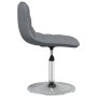 Light gray fabric swivel dining chair by vidaXL, dining chairs - Ref: Foro24-333915, Price: 64,49 €, Discount: %