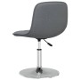 Light gray fabric swivel dining chair by vidaXL, dining chairs - Ref: Foro24-333915, Price: 64,49 €, Discount: %