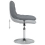 Light gray fabric swivel dining chair by vidaXL, dining chairs - Ref: Foro24-333915, Price: 64,49 €, Discount: %