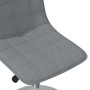 Light gray fabric swivel dining chair by vidaXL, dining chairs - Ref: Foro24-333915, Price: 64,49 €, Discount: %