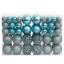 Christmas balls 100 units turquoise 3 / 4 / 6 cm by vidaXL, Festive decorations - Ref: Foro24-356104, Price: 41,21 €, Discoun...