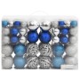 Weihnachtskugeln 100 Stück blau und silber 3 / 4 / 6 cm von vidaXL, Festliche Dekorationen - Ref: Foro24-356105, Preis: 31,33...