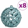 Christmas balls 100 units turquoise 3 / 4 / 6 cm by vidaXL, Festive decorations - Ref: Foro24-356104, Price: 41,21 €, Discoun...