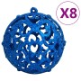 Juego de bolas de Navidad 111 pzas poliestireno azul de vidaXL, Adornos festivos - Ref: Foro24-356118, Precio: 47,99 €, Descu...