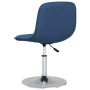 Drehbare Esszimmerstühle, 2 Einheiten, blauer Stoff von vidaXL, Essstühle - Ref: Foro24-333929, Preis: 85,99 €, Rabatt: %