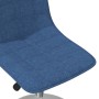 Drehbare Esszimmerstühle, 2 Einheiten, blauer Stoff von vidaXL, Essstühle - Ref: Foro24-333929, Preis: 85,99 €, Rabatt: %