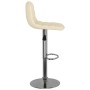 Cream fabric kitchen stool by vidaXL, Kitchen stools - Ref: Foro24-333937, Price: 75,66 €, Discount: %