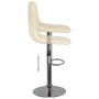 Cream fabric kitchen stool by vidaXL, Kitchen stools - Ref: Foro24-333937, Price: 75,66 €, Discount: %