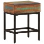 Recycled solid wood side table 40x30x51 cm by vidaXL, Side tables - Ref: Foro24-338473, Price: 53,42 €, Discount: %