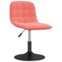 Swivel dining chairs 2 units pink velvet by vidaXL, dining chairs - Ref: Foro24-333974, Price: 92,43 €, Discount: %