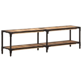 Massives Mangoholz TV-Möbel 150x30x41 cm von vidaXL, TV-Möbel - Ref: Foro24-338474, Preis: 113,99 €, Rabatt: %