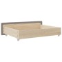 Cajones de cama 2 uds madera de ingeniería y tela gris taupe de vidaXL, Camas y accesorios - Ref: Foro24-833913, Precio: 64,5...