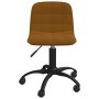 Swivel dining chairs 2 units brown velvet by vidaXL, dining chairs - Ref: Foro24-334031, Price: 79,21 €, Discount: %