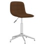 Brown fabric swivel dining chair by vidaXL, dining chairs - Ref: Foro24-334044, Price: 59,14 €, Discount: %