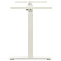 White Crank Adjustable Height Desk Frame by vidaXL, Cubicles and work tables - Ref: Foro24-321718, Price: 146,33 €, Discount: %