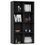 Black plywood shelving/sideboard 66x30x130 cm by vidaXL, Bookcases and shelves - Ref: Foro24-800154, Price: 93,64 €, Discount: %