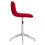 Swivel dining chair in red wine fabric by vidaXL, dining chairs - Ref: Foro24-334049, Price: 59,99 €, Discount: %