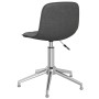 Swivel dining chairs 2 units dark gray fabric by vidaXL, dining chairs - Ref: Foro24-334052, Price: 89,65 €, Discount: %