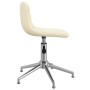 Swivel dining chairs 2 units cream fabric by vidaXL, dining chairs - Ref: Foro24-334053, Price: 78,84 €, Discount: %