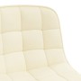 Swivel dining chairs 2 units cream fabric by vidaXL, dining chairs - Ref: Foro24-334053, Price: 78,84 €, Discount: %